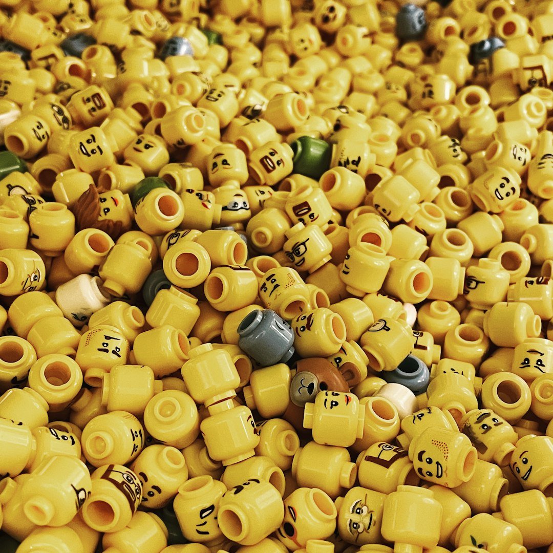 Illustrative LEGO minifigure collection, not the exact Amazon LEGO set